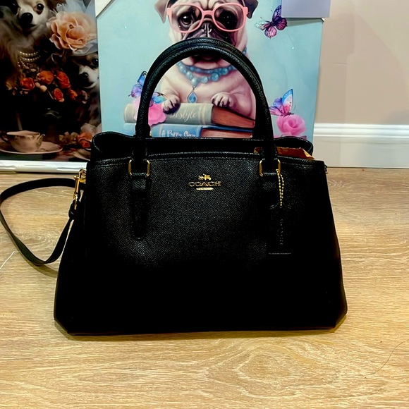 Coach Bag Black - Picture 1 of 12